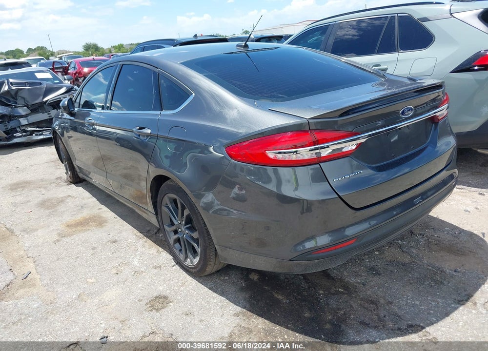2018 FORD FUSION S VIN: 3FA6P0G77JR284890