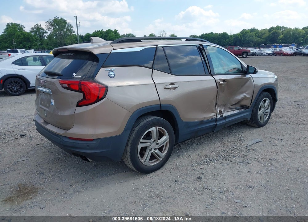 2018 GMC TERRAIN SLE VIN: 3GKALMEX7JL134862