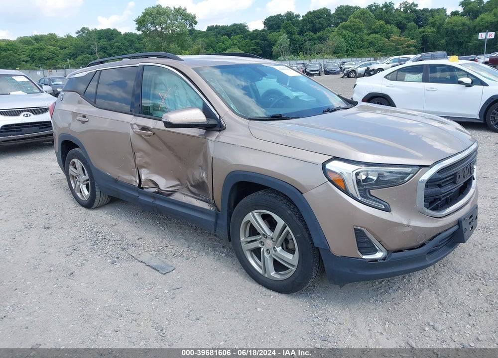 2018 GMC TERRAIN SLE VIN: 3GKALMEX7JL134862