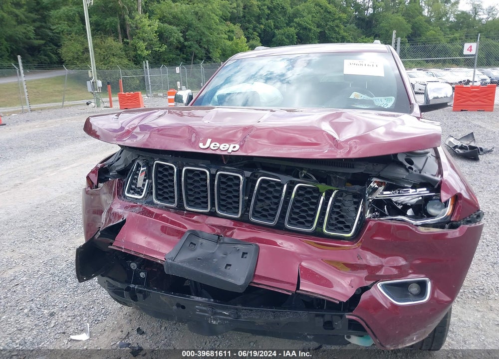 2019 JEEP GRAND CHEROKEE LIMITED 4X4 VIN: 1C4RJFBG4KC531365