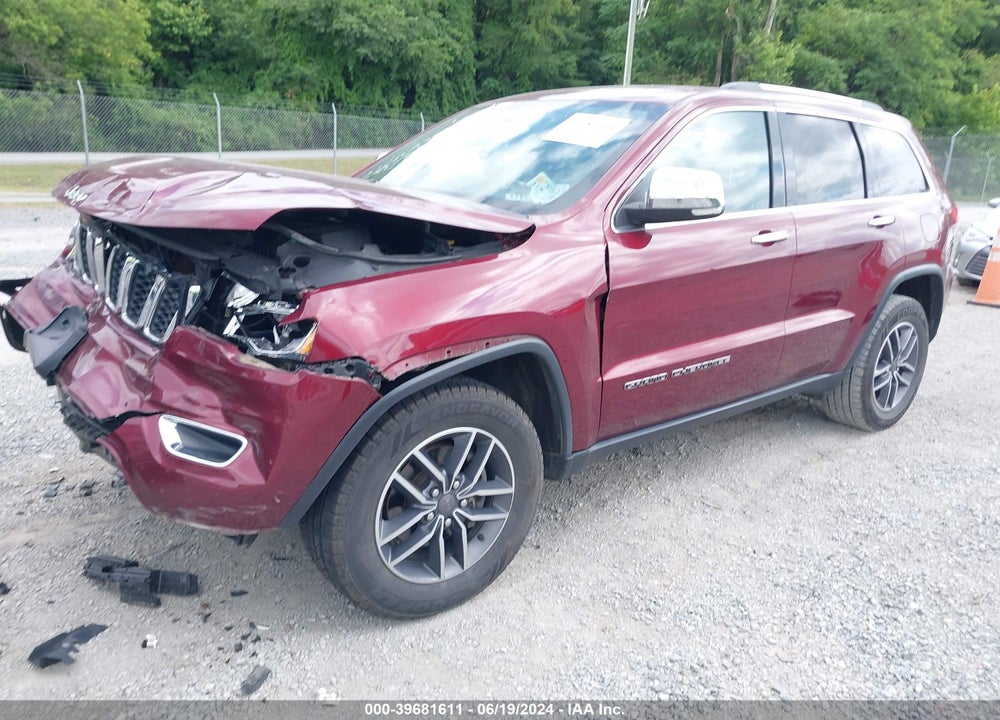 2019 JEEP GRAND CHEROKEE LIMITED 4X4 VIN: 1C4RJFBG4KC531365
