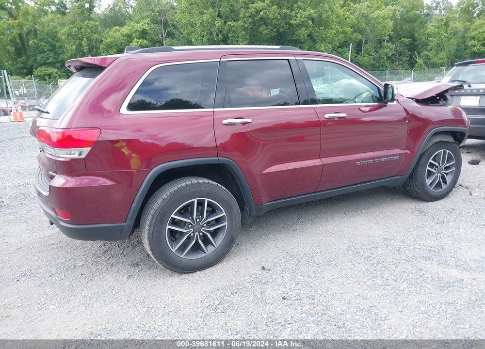 2019 JEEP GRAND CHEROKEE LIMITED 4X4 VIN: 1C4RJFBG4KC531365