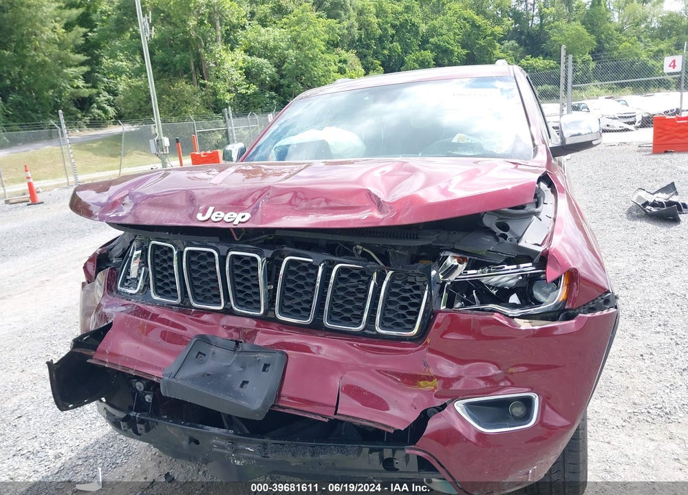 2019 JEEP GRAND CHEROKEE LIMITED 4X4 VIN: 1C4RJFBG4KC531365
