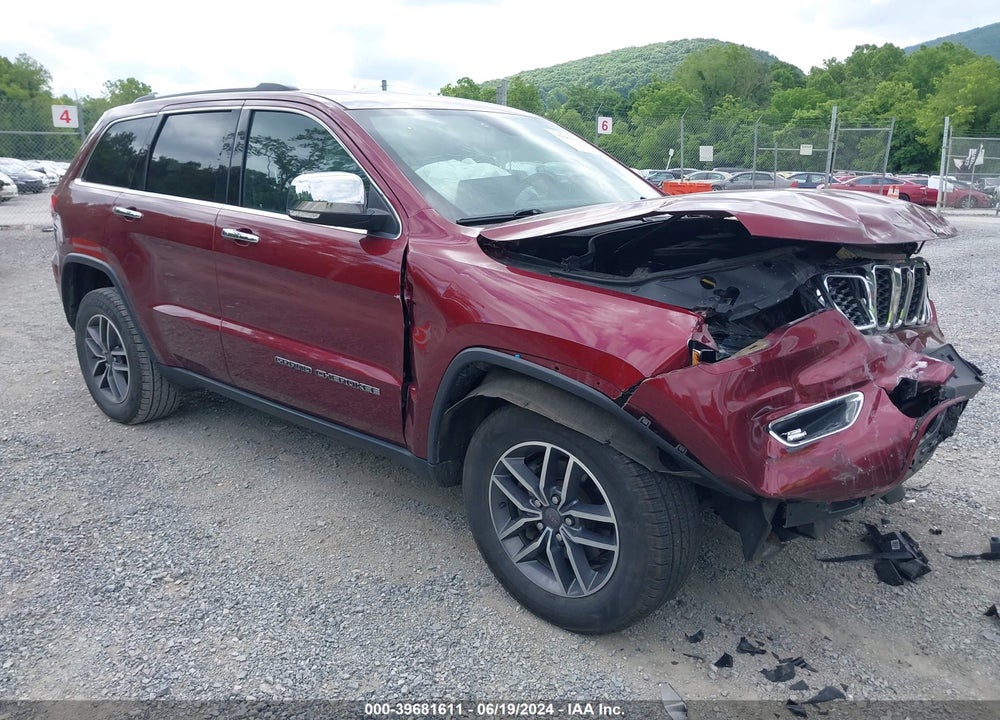 2019 JEEP GRAND CHEROKEE LIMITED 4X4 VIN: 1C4RJFBG4KC531365