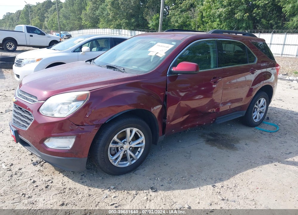 2016 CHEVROLET EQUINOX LT VIN: 2GNFLFEK2G6277627