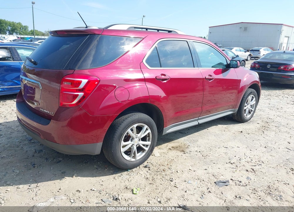 2016 CHEVROLET EQUINOX LT VIN: 2GNFLFEK2G6277627