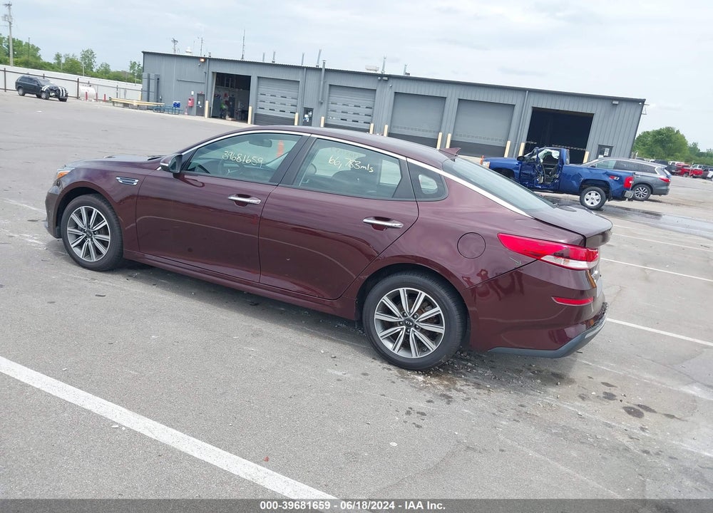 2019 KIA OPTIMA LX VIN: 5XXGT4L35KG378271
