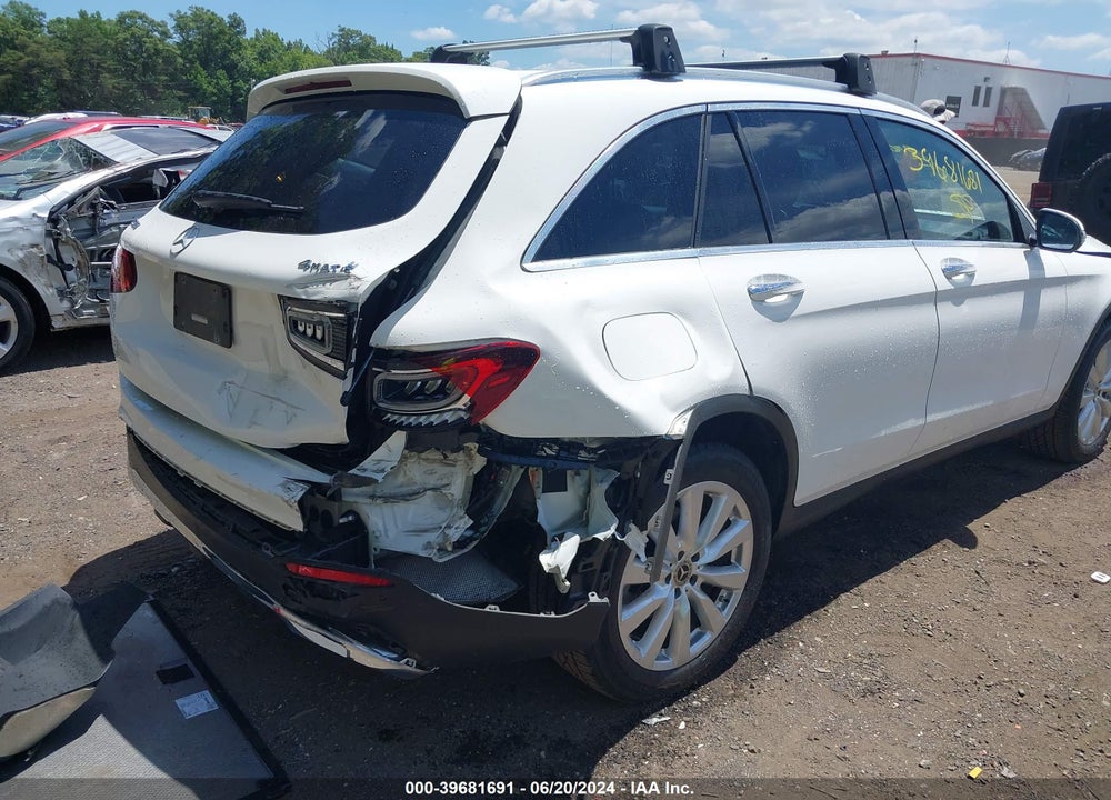 2021 MERCEDES-BENZ GLC 300 4MATIC SUV VIN: W1N0G8EB7MV290906