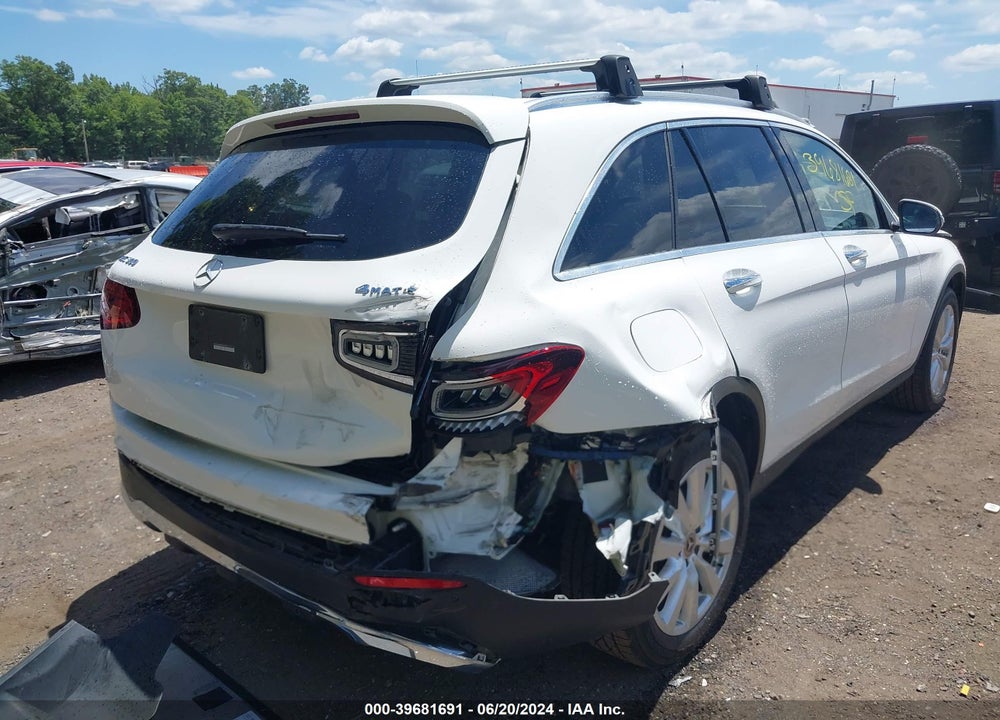 2021 MERCEDES-BENZ GLC 300 4MATIC SUV VIN: W1N0G8EB7MV290906
