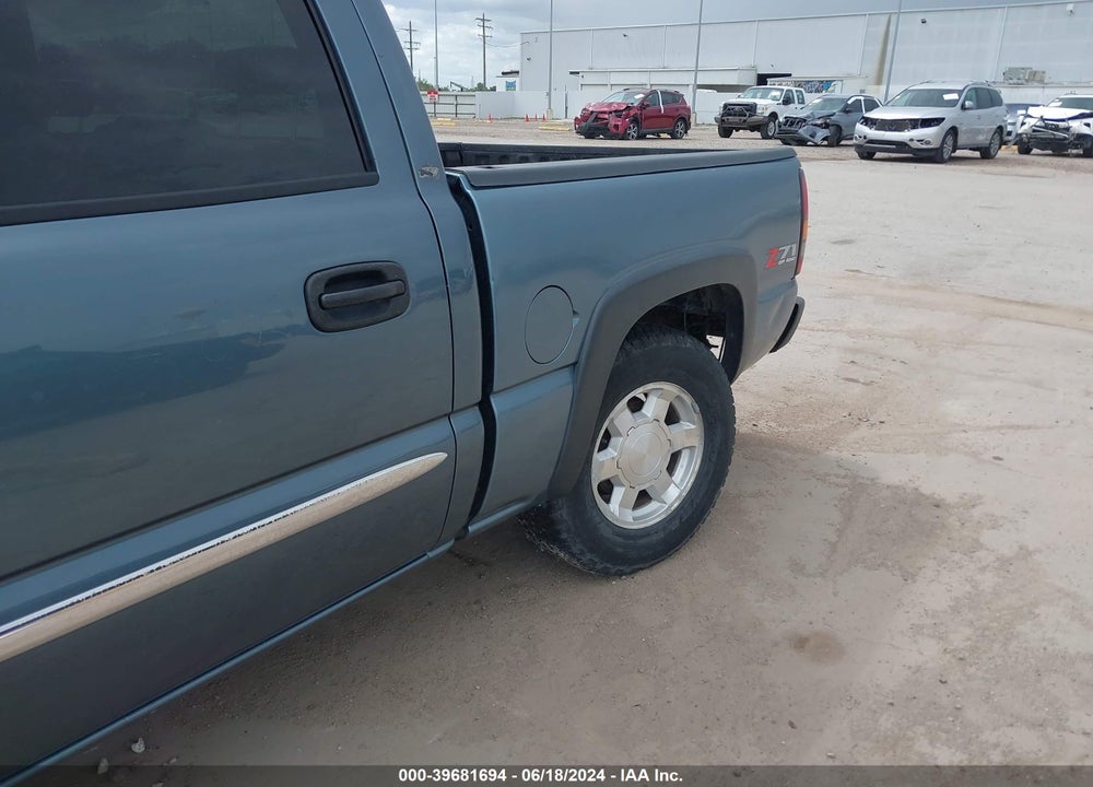 2006 GMC SIERRA 1500 VIN: 2GTEK13T861149071