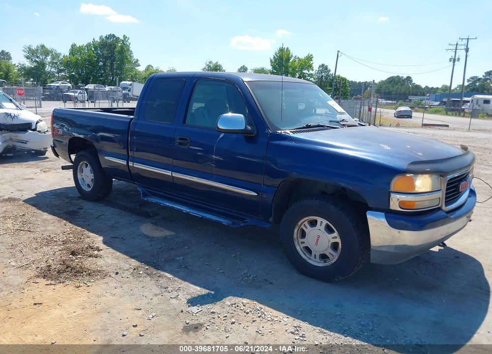 1999 GMC SIERRA 1500 SLE VIN: 1GTEK19TOXE511949