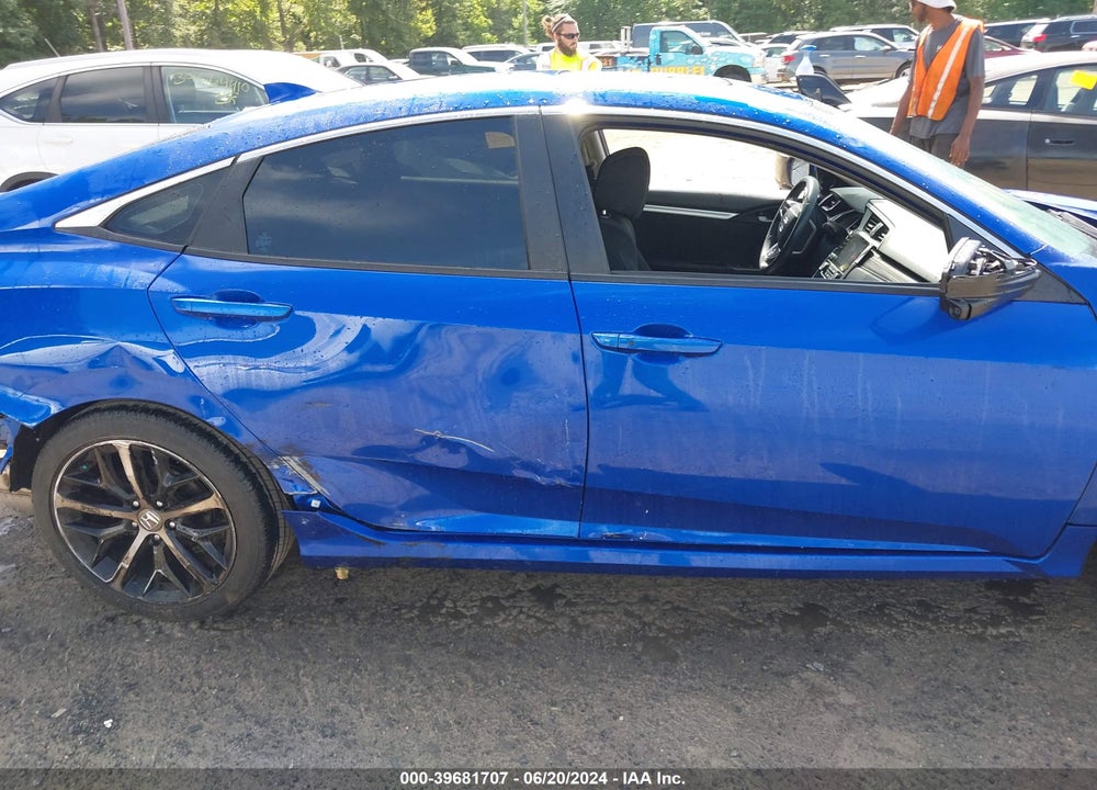 2020 HONDA CIVIC EX VIN: 19XFC1F38LE220006