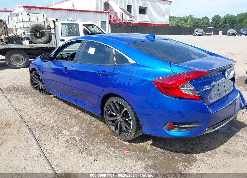 2020 HONDA CIVIC EX VIN: 19XFC1F38LE220006