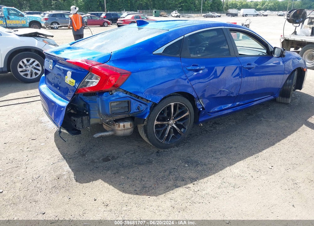2020 HONDA CIVIC EX VIN: 19XFC1F38LE220006