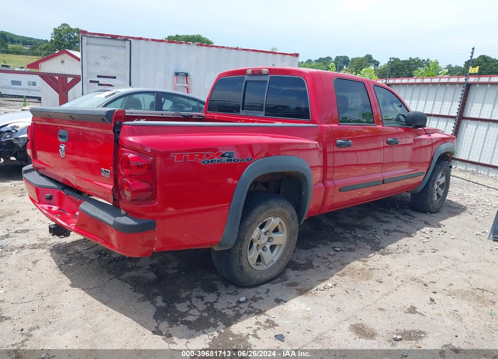 2008 DODGE DAKOTA VIN: 1D7HW78N18S559539
