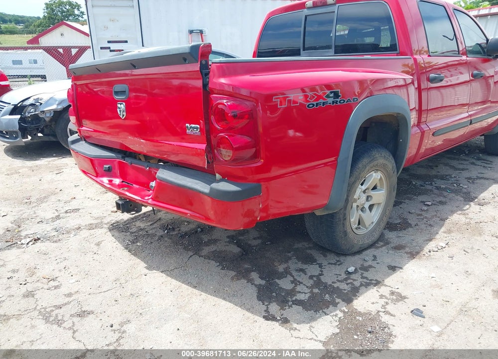 2008 DODGE DAKOTA VIN: 1D7HW78N18S559539