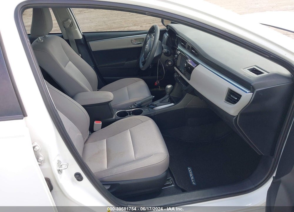 2014 TOYOTA COROLLA LE VIN: 2T1BURHE2EC177695