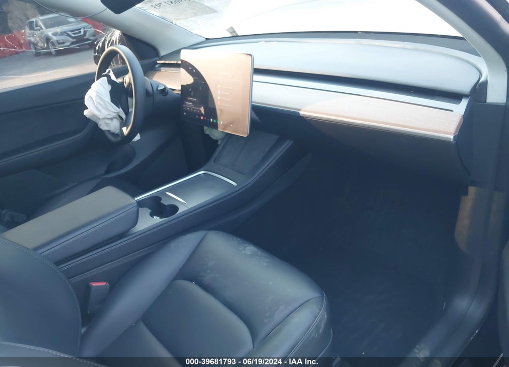 2022 TESLA MODEL Y LONG RANGE DUAL MOTOR ALL-WHEEL DRIVE VIN: 7SAYGDEE7NF329106