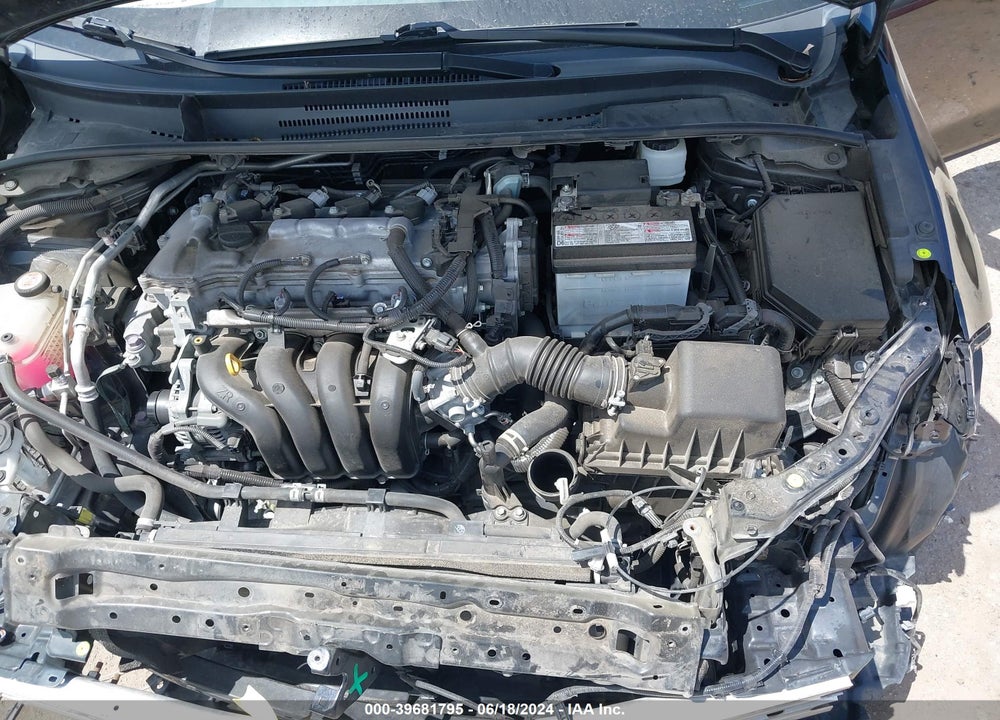 2022 TOYOTA COROLLA LE VIN: 5YFEPMAE2NP273067