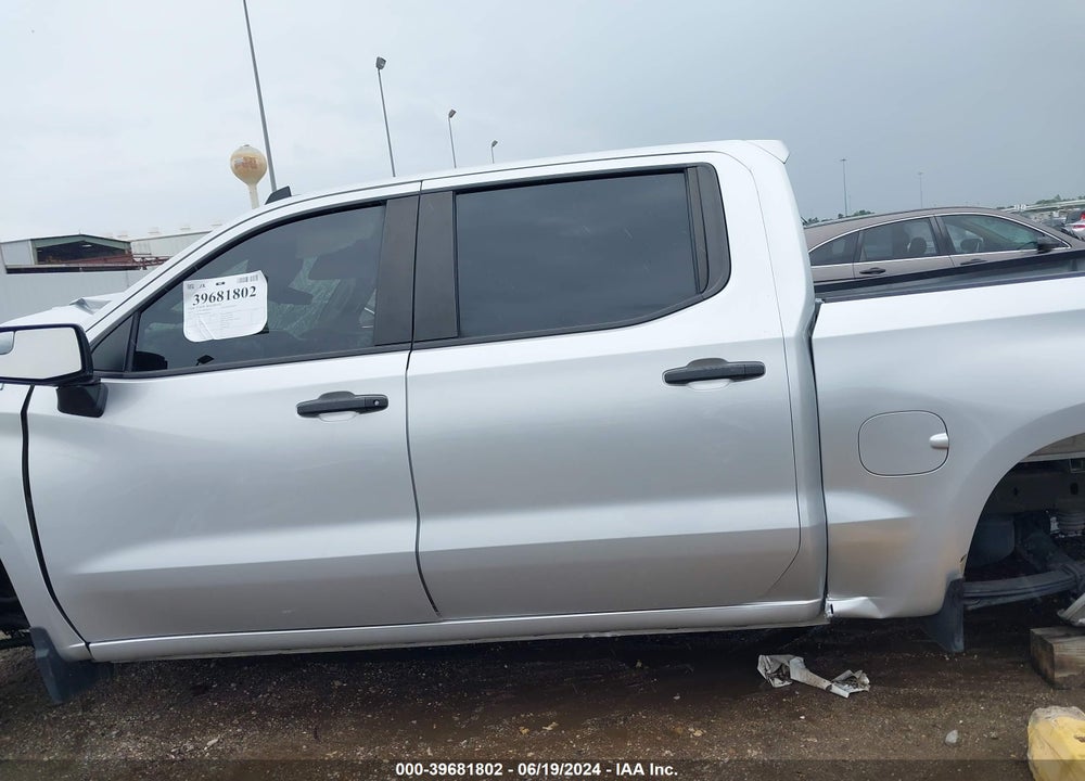 2022 CHEVROLET SILVERADO 1500 2WD SHORT BED CUSTOM VIN: 3GCPABEK5NG608066