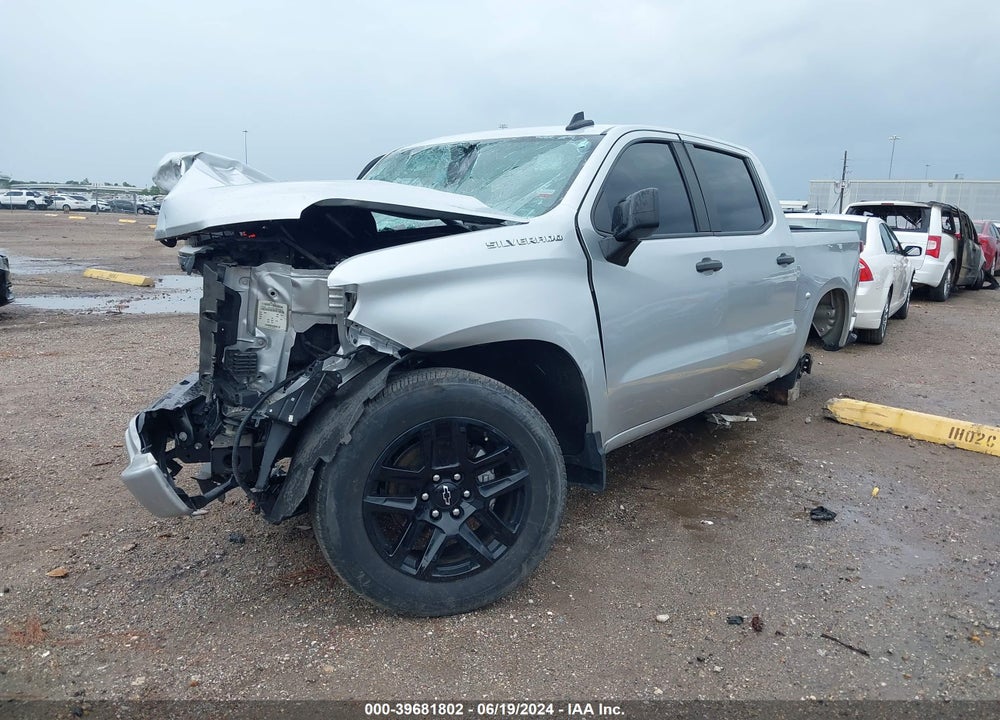 2022 CHEVROLET SILVERADO 1500 2WD SHORT BED CUSTOM VIN: 3GCPABEK5NG608066