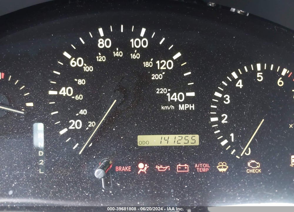 2001 LEXUS RX 300 VIN: JTJHF10U810224609