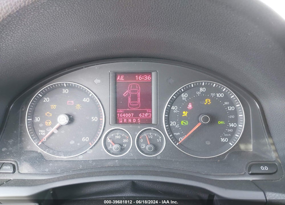 2009 VOLKSWAGEN JETTA TDI VIN: 3VWRL71K39M152434