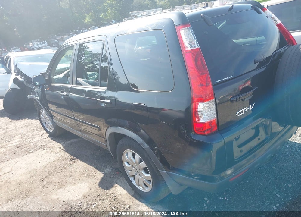 2006 HONDA CR-V SE VIN: JHLRD78966C043937