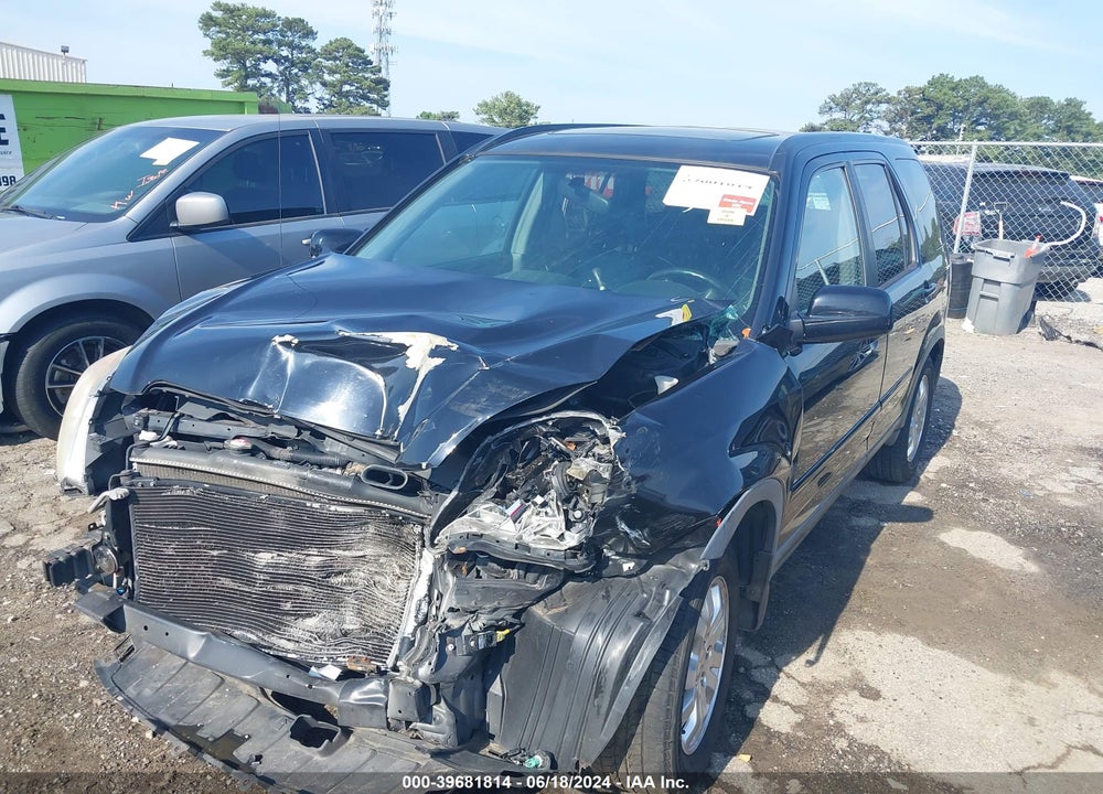 2006 HONDA CR-V SE VIN: JHLRD78966C043937