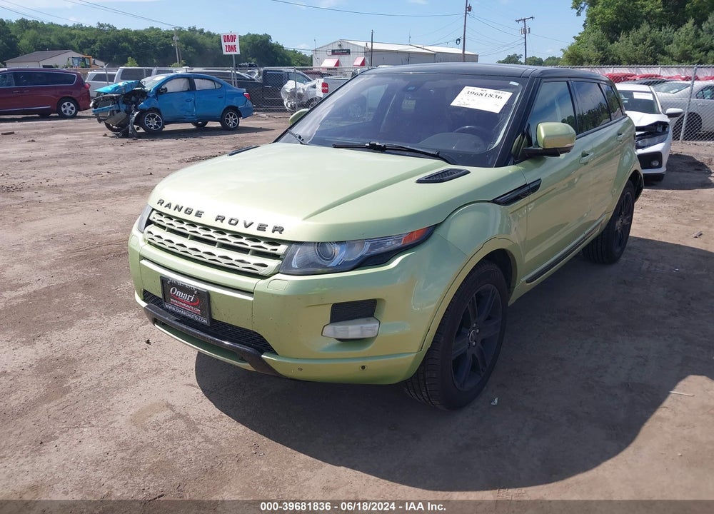 2012 LAND ROVER RANGE ROVER EVOQUE PURE PLUS VIN: SALVP2BG0CH668385