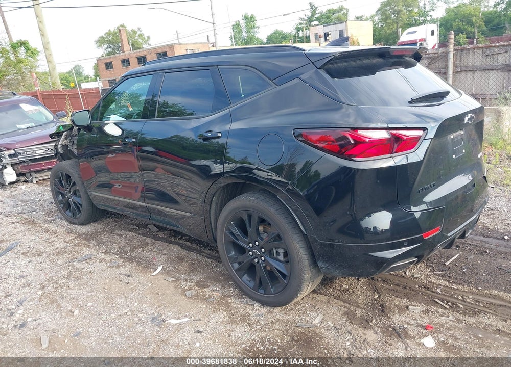 2022 CHEVROLET BLAZER FWD RS VIN: 3GNKBERS9NS215971