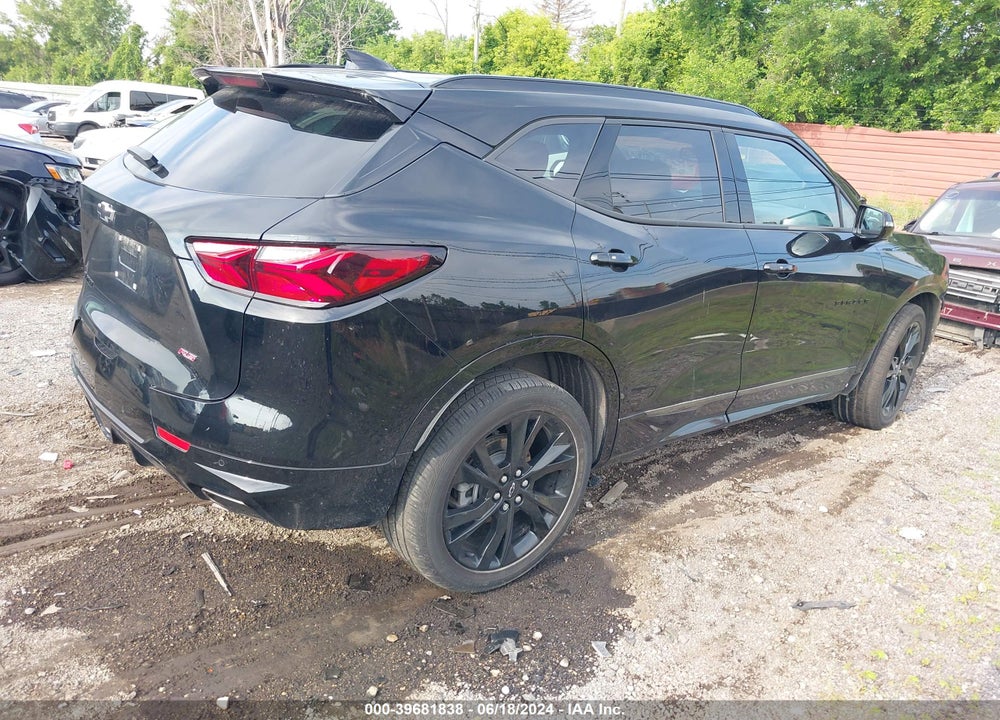 2022 CHEVROLET BLAZER FWD RS VIN: 3GNKBERS9NS215971