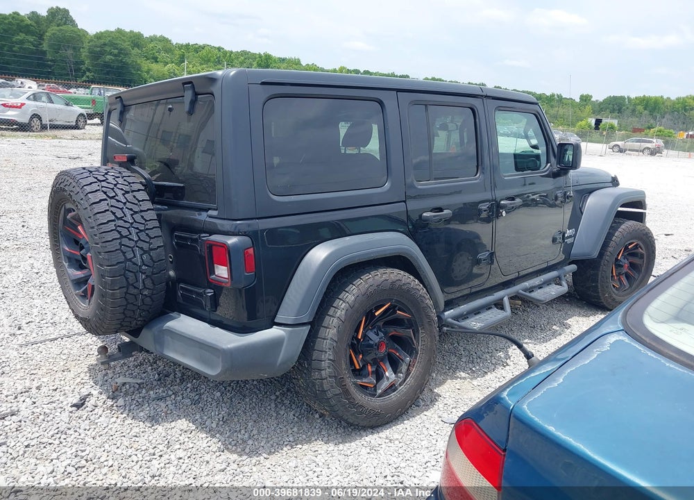 2019 JEEP WRANGLER UNLIMITED SPORT S 4X4 VIN: 1C4HJXDG7KW537626