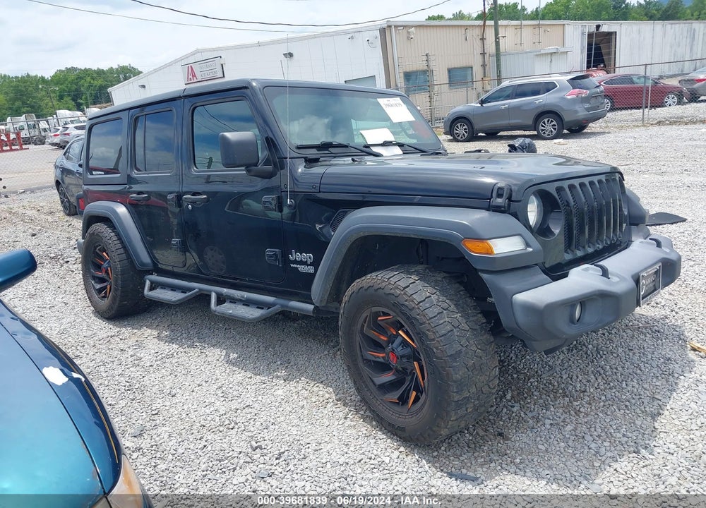 2019 JEEP WRANGLER UNLIMITED SPORT S 4X4 VIN: 1C4HJXDG7KW537626