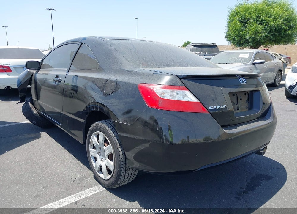 2008 HONDA CIVIC LX VIN: 2HGFG12608H546478