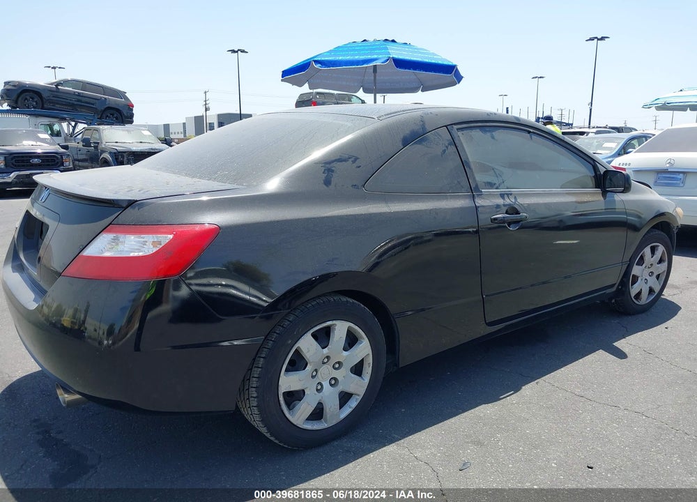 2008 HONDA CIVIC LX VIN: 2HGFG12608H546478