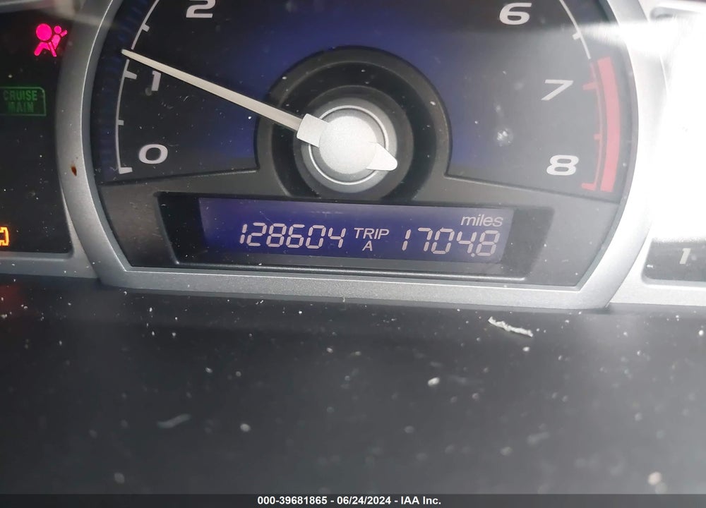 2008 HONDA CIVIC LX VIN: 2HGFG12608H546478