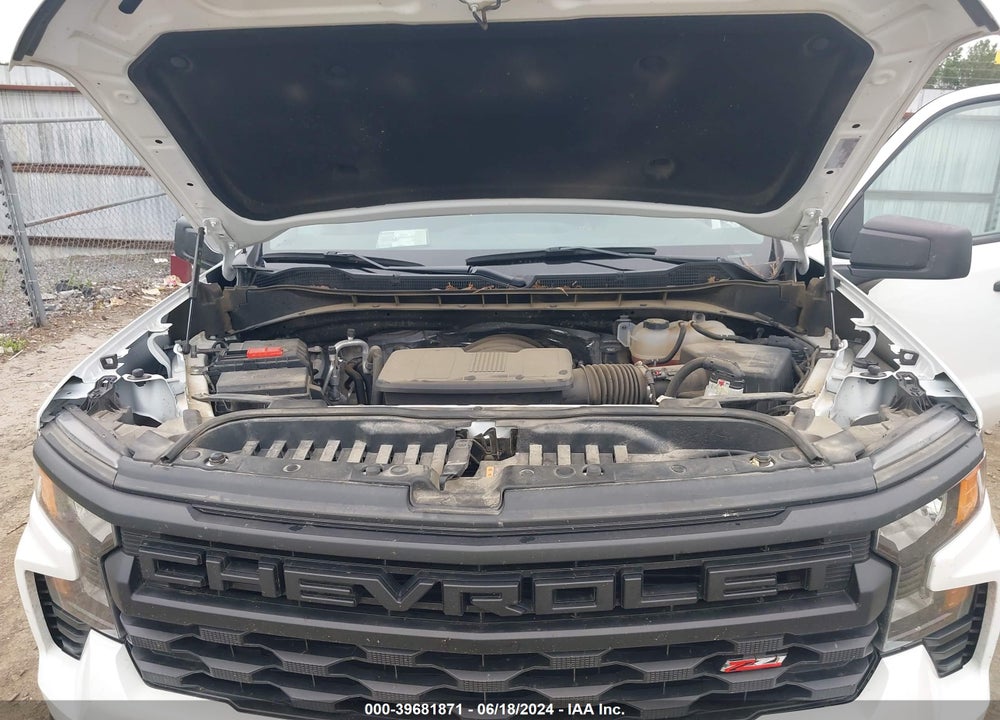 2023 CHEVROLET SILVERADO 1500 4WD SHORT BED CUSTOM TRAIL BOSS VIN: 3GCUDCED0PG215659