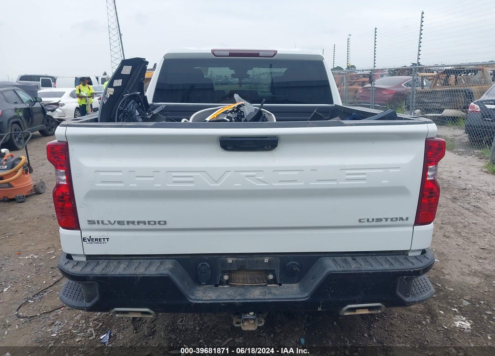 2023 CHEVROLET SILVERADO 1500 4WD SHORT BED CUSTOM TRAIL BOSS VIN: 3GCUDCED0PG215659