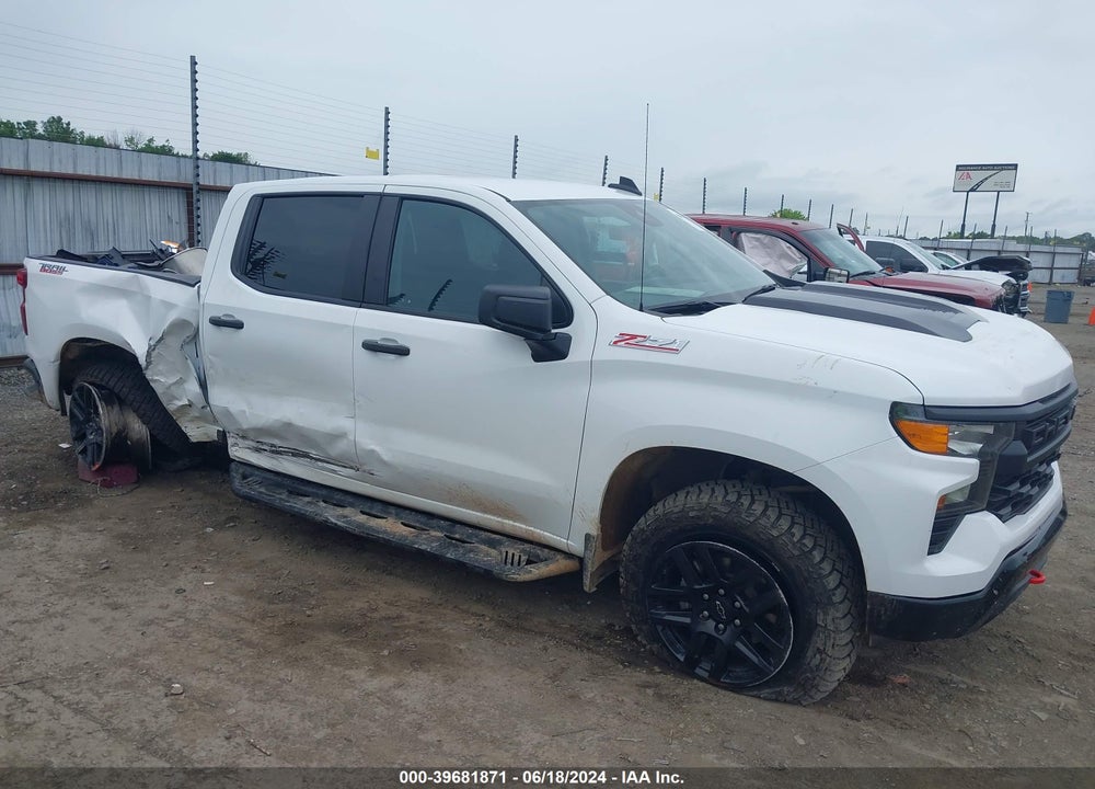 2023 CHEVROLET SILVERADO 1500 4WD SHORT BED CUSTOM TRAIL BOSS VIN: 3GCUDCED0PG215659
