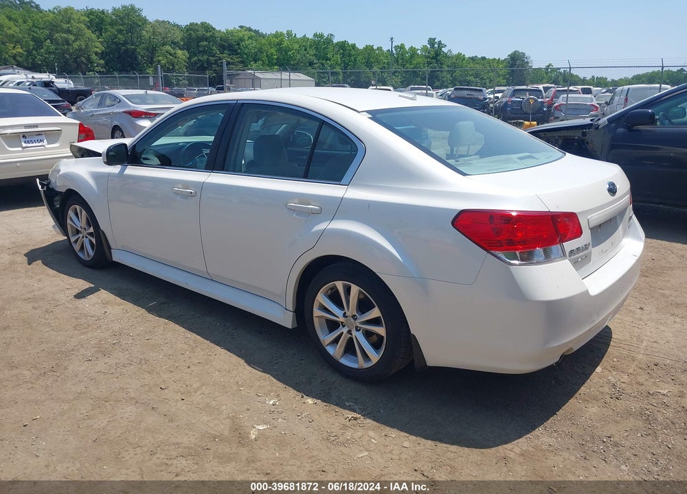 2014 SUBARU LEGACY 2.5I LIMITED VIN: 4S3BMBN67E3031029
