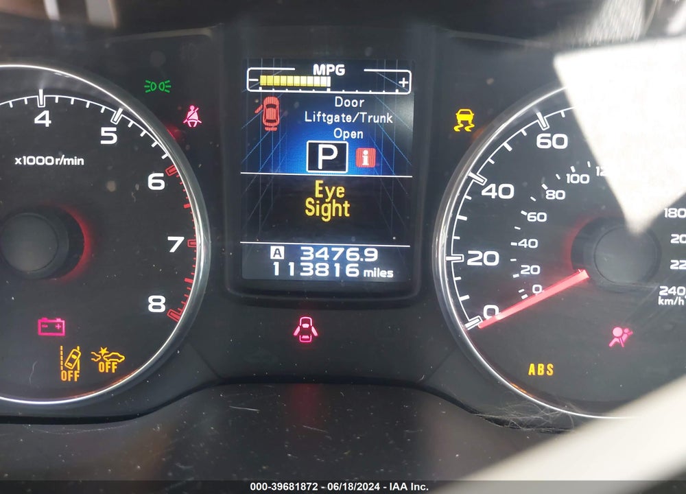 2014 SUBARU LEGACY 2.5I LIMITED VIN: 4S3BMBN67E3031029