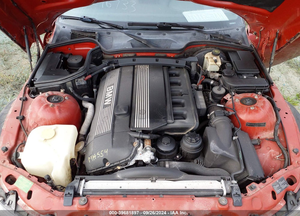 2000 BMW Z3 2.3 VIN: WBACH9345YLF91283