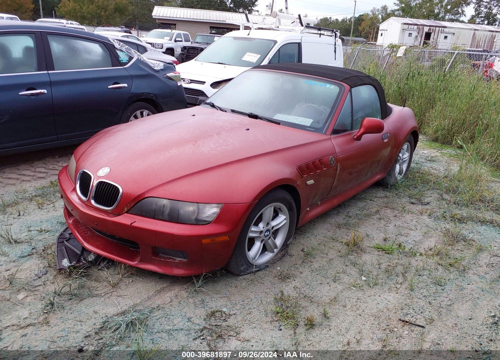 2000 BMW Z3 2.3 VIN: WBACH9345YLF91283