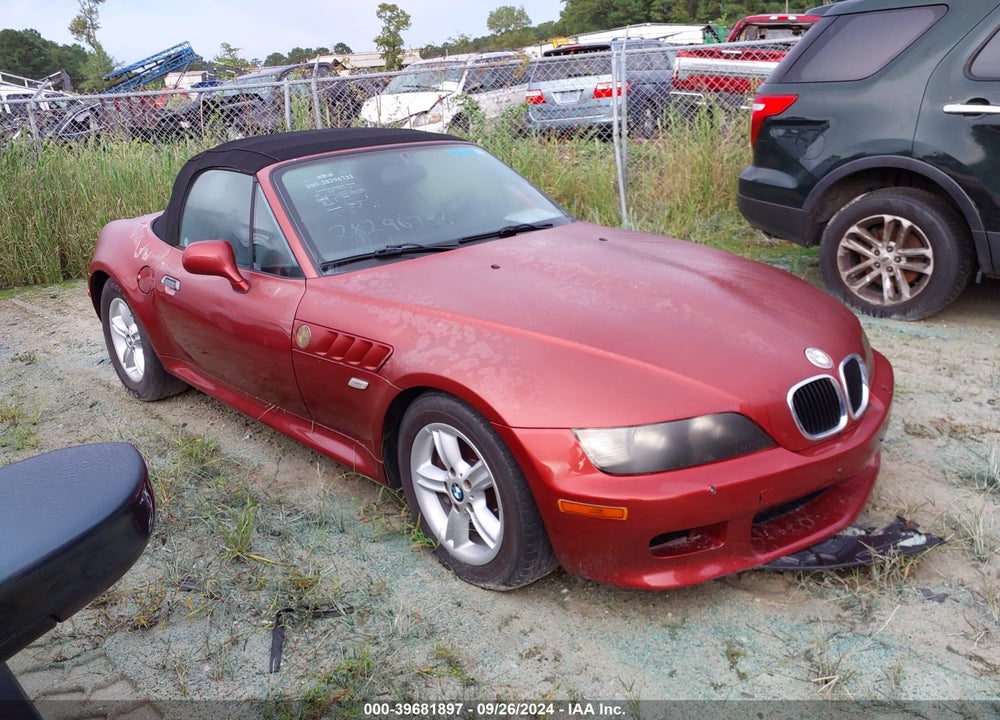 2000 BMW Z3 2.3 VIN: WBACH9345YLF91283