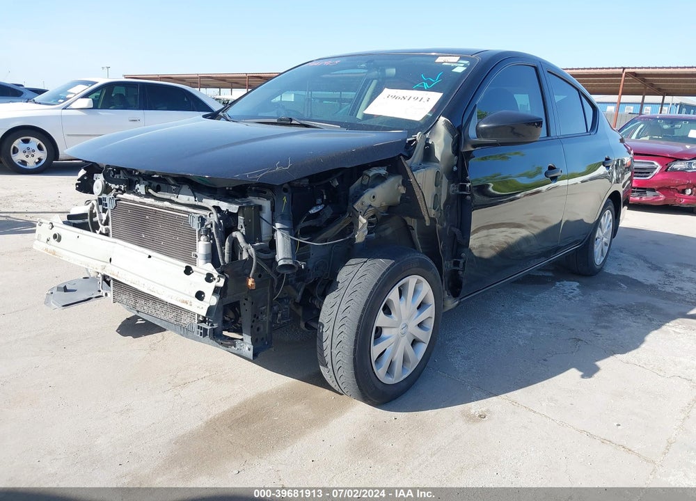 2016 NISSAN VERSA 1.6 S+ VIN: 3N1CN7AP1GL888776