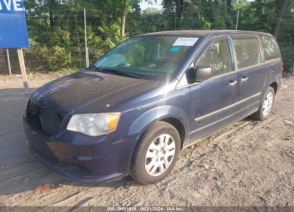 2014 AMERICAN DODGE GRAND CARAVAN  VALUE PKG VIN: 2C4RDGBG7ER452829