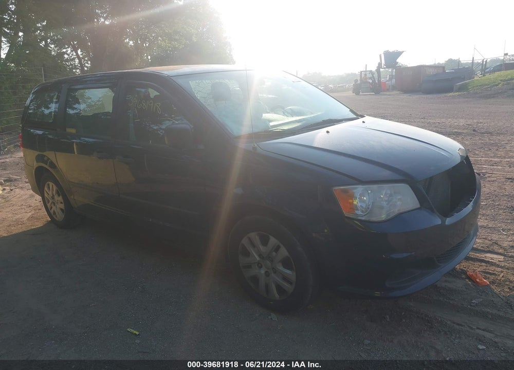 2014 AMERICAN DODGE GRAND CARAVAN  VALUE PKG VIN: 2C4RDGBG7ER452829