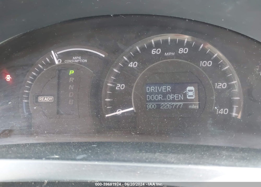 2007 TOYOTA CAMRY HYBRID VIN: JTNBB46K173042006