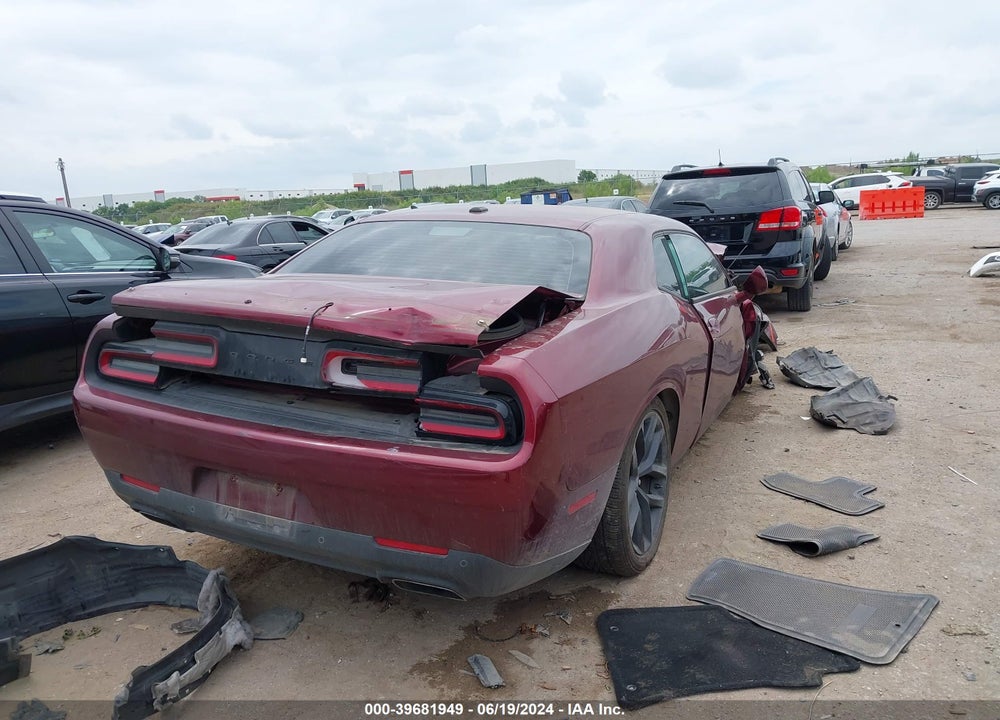 2021 DODGE CHALLENGER R/T VIN: 2C3CDZBT3MH590620